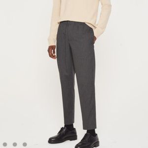 Club Monaco Like New Men’s Elasticated Striped Trouser Size Small